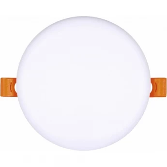 Круглый даунлайт встраиваемый ECOLA LED DOWNLIGHT 1031 DARV24ELC под любое отверстие (55-150mm) 24W 220V 4200K 170x20