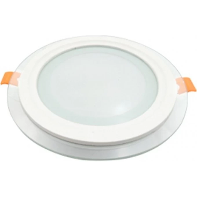 Круглый даунлайт встраиваемый ECOLA LED DOWNLIGHT 1042 со стеклом и подсветкой с драйвером 18W 220V 6500K 200x35 DGRD18ELC Круглый даунлайт встраиваемый ECOLA LED DOWNLIGHT 1042 со стеклом и подсветкой с драйвером 18W 220V 6500K 200x35 DGRD18ELC