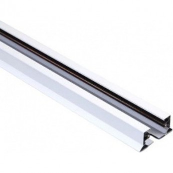 Шинопровод для трековых светильников ECOLA TRR3 с вводом питания и заглушкой 3м Белый