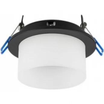 Светильник встраиваемый ECOLA GX53 H4 SP5371 черный матовый 110х79