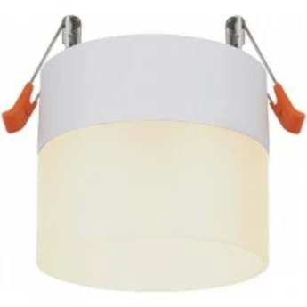 Светильник встраиваемый ECOLA GX53 SP5373 без обода белый матовый 83х87