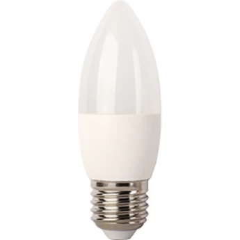 Светодиодная лампа ECOLA LIGHT CANDLE LED 7,0W 220V E27 2700K свеча (композит) 103x37