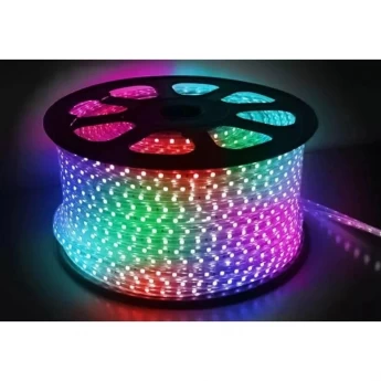 Светодиодная лента ECOLA LED strip PRO 14.4W/m 12V IP65 10mm 60Led/m RGB разноцветная 50м. Светодиодная лента ECOLA LED strip PRO 14.4W/m 12V IP65 10mm 60Led/m RGB разноцветная 50м.