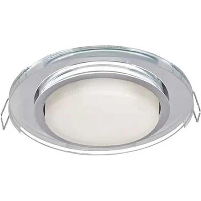 Встраиваемый светильник ECOLA GX53 H4 GLASS хром FM53RNECH Встраиваемый светильник ECOLA GX53 H4 GLASS хром FM53RNECH