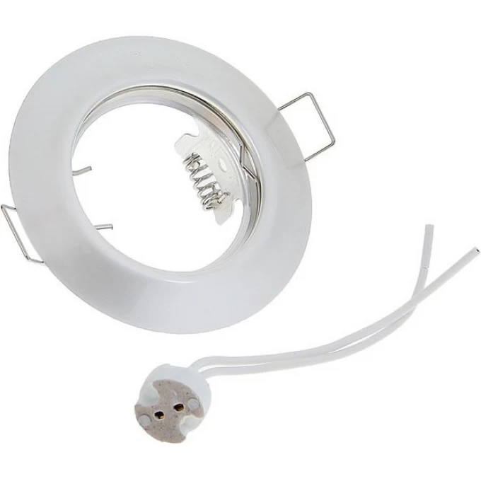 Встраиваемый светильник ECOLA LIGHT MR16 DL92 перламутровое серебро FP1612EFY Встраиваемый светильник ECOLA LIGHT MR16 DL92 перламутровое серебро FP1612EFY